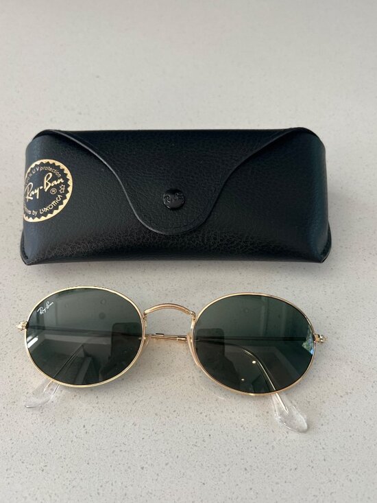 Ray-Ban RB3547 OVAL GOLD METAL